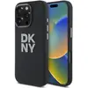 Image de DKNY DKHCP16LSMCBSK iPhone 16 Pro 6.3" czarny/black hardcase Liquid Silicone Metal Logo (Apple iPhone 16 Pro), Coque pour téléphone portable, Noir