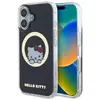 Image de Hello Kitty HKHMP16SHSWKK iPhone 16 6,1" czarny/black hardcase IML Sweet Kitty Magsafe (Apple iPhone 16), Coque pour téléphone portable, Noir