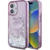 Image de Hello Kitty HKHCP16SL50PPU iPhone 16 6.1" fioletowy/pourpre étui rigide paillettes liquides 50TH Anniversaire (Apple iPhone 16), Coque pour téléphone portable, Violet