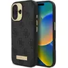Image de Guess GUHMP16SU4GPRK iPhone 16 6.1" czarny/black hardcase 4G Logo Plate MagSafe (Apple iPhone 16), Coque pour téléphone portable, Noir