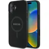 Image de Guess GUHMP16MPSAHMCK iPhone 16 Plus czarny/black HC MagSafe PU Saffiano Classic Logo (Apple iPhone 16 Plus), Coque pour téléphone portable, Noir