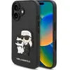 Image de Karl Lagerfeld KLHCP16MSANKCPK Schutzhülle (Apple iPhone 16 Plus), Coque pour téléphone portable, Noir