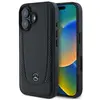 Image de Mercedes MEHCP16SARMBK iPhone 16 6.1" czarny/black étui rigide en cuir Urban (Apple iPhone 16), Coque pour téléphone portable, Noir