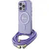 Image de Guess GUHMP16LHCTSGNSU iPhone 16 Pro 6.3" fioletowy/pourpre hardcase Cord Script MagSa, Bandoulière pour smartphone, Rouge, Violet