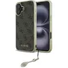 Image de Guess GUHCP16SGF4GBR iPhone 16 6.1" br zowy/brown hardcase 4G Charms Collection (Apple iPhone 16), Coque pour téléphone portable, Marron