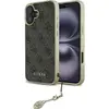 Image de Guess GUHCP16MGF4GBR iPhone 16 Plus 6.7" br zowy/brown hardcase 4G Charms Collection (Apple iPhone 16 Plus), Coque pour téléphone portable, Marron