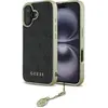 Image de Guess GUHCP16MGF4GGR iPhone 16 Plus 6.7" czarny/black hardcase 4G Charms Collection, Coque pour téléphone portable, Noir