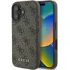 Image de Guess GUHCP16SG4GFBR iPhone 16 br zowy/brown HC PU 4G Classic (Apple iPhone 16), Coque pour téléphone portable, Marron