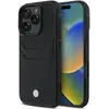 Image de BMW BMHCP16X22RSEPK iPhone 16 Pro Max 6.9" czarny/black hardcase Sign Leather Cardslot (Apple iPhone 16 Pro Max), Coque pour téléphone portable, Noir