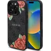 Image de Guess GUHMP16LP4ROPEMCK iPhone 16 Pro 6.3 noir/black hardcase 4G Flowers Print MagSafe (Apple iPhone 16 Pro), Coque pour téléphone portable, Noir