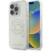 Image de Karl Lagerfeld KLHCP16XHKHDCELT iPhone 16 Pro Max 6.9 hardcase transparent IML Rhinestones Karl Hea (Apple iPhone 16 Pro Max), Coque pour téléphone portable, Transparent