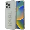 Image de Karl Lagerfeld Étui rigide avec logo Karl Rhinestones (Apple iPhone 16 Pro), Coque pour téléphone portable, Transparent