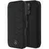Image de Mercedes MEHCP16X23RWRSK iPhone 16 Pro Max 6.9" czarny/black hardcase MB Waves Leather (Apple iPhone 16 Pro Max), Coque pour téléphone portable, Noir