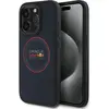 Image de Red Bull RBHMP15X24PUILVR iPhone 15 Pro Max 6.7" étui rigide granatowy/navy Leather Red Ring MagSafe (Apple iPhone 15 Pro), Coque pour téléphone portable, Bleu