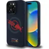 Image de Red Bull Case HC Silicone ORBR20 Logo Red Lining for iPhone 15 Pro MagSafe navy blue (Apple iPhone 15 Pro), Coque pour téléphone portable, Bleu