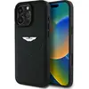 Image de Aston Martin Case HC Leather Victory Design to iPhone 16 Pro black (Apple iPhone 16 Pro), Coque pour téléphone portable, Noir