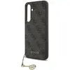 Image de Guess GUHCS24FEGF4GBR S24 FE S721 brown/brown hardcase 4G Charms Collection (Samsung Galaxy S24 FE), Coque pour téléphone portable, Marron