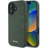 Image de Dkny Coque De Téléphone Pu Leather Grid Pattern Magsafe Iphone 16