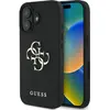 Image de Guess Hardcase PU Grained Big 4G and Classic Logo Case for iPhone 16 6,1" Black (Apple iPhone 16), Coque pour téléphone portable, Noir