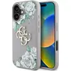 Image de Guess Case Grained Roses Big 4G logo for iPhone 16 purple (Apple iPhone 16), Coque pour téléphone portable, Violet