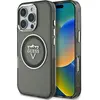 Image de Guess Hardcase MagSafe IML Metal Mountain Logo Case for iPhone 16 Pro 6,3" Black (Apple iPhone 16 Pro), Coque pour téléphone portable, Noir