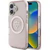 Image de Guess Hardcase MagSafe IML Metal Mountain Logo Case for iPhone 16 6,1" Pink (Apple iPhone 16), Coque pour téléphone portable, Pink