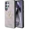 Image de Guess PU 4G Metal Logo Case für Samsung Galaxy S25 Ultra - pink (Samsung Galaxy S25 Ultra), Coque pour téléphone portable, Pink