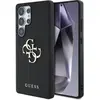Image de Guess Etui Grained Big 4G Logo Small Classic Logo do Samsung Galaxy S25 Ultra czarny (Samsung Galaxy S25 Ultra), Coque pour téléphone portable, Noir