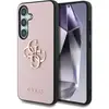 Image de Guess Etui Grained Big 4G Logo Small Classic Logo do Samsung Galaxy S25 rà³Å¼owy (Samsung Galaxy S25), Coque pour téléphone portable, Pink