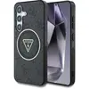 Image de Guess Etui 4G Glitter Triangle Buttons MagSafe do Samsung Galaxy S25 czarny (Samsung Galaxy S25), Coque pour téléphone portable, Noir