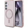Image de Guess HC Magnetic IML Glitter Circle case for Samsung Galaxy S25 pink (Samsung Galaxy S25), Coque pour téléphone portable, Pink