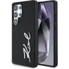 Image de Karl Lagerfeld Etui Silicone Metal Signature Logo Samsung Galaxy S25 Ultra czarny (Samsung Galaxy S25 Ultra), Coque pour téléphone portable, Noir