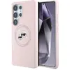 Image de Karl Lagerfeld Etui Silicone Double Heads And Circle MagSafe Samsung Galaxy S25 Ultra rà³Å¼owy (Samsung Galaxy S25 Ultra), Coque pour téléphone portable, Pink
