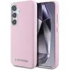 Image de Karl Lagerfeld Saffiano Full Wrapped Elongated Metal Logo MagSafe Case for Samsung Galaxy S25+ - Pin (Samsung Galaxy S25+), Coque pour téléphone portable, Pink