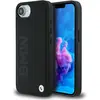 Image de BMW Case Leather Hot Stamp do iPhone 16e black (Apple iPhone 16e, Apple iPhone 17e), Coque pour téléphone portable, Noir