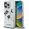 Image de Karl Lagerfeld Case IML Sketched Graphic for iPhone 16 Pro transparent (Apple iPhone 16 Pro), Coque pour téléphone portable, Transparent