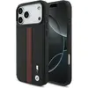 Image de BMW Etui M Perforated Stripe Logo MagSafe do iPhone 17 Pro Max czerwony (Apple iPhone 17 Pro Max), Coque pour téléphone portable, Rouge