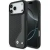 Image de BMW Case M Carbon Logo MagSafe for iPhone 17 Pro Max anthracite (Apple iPhone 17 Pro Max), Coque pour téléphone portable, Gris