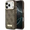 Image de Guess - Hardcase 4G Logo Plate MagSafe (GUHMP17LU4GPRW) - iPhone 17 Pro - Brown (Apple iPhone 17 Pro), Coque pour téléphone portable, Marron