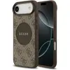 Image de Guess - 4G Circle Classic Logo MagSafe (GUHMP17MP4PGRSGW) - iPhone 17 Air - Brown (Apple iPhone 17), Coque pour téléphone portable, Marron