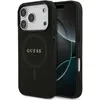 Image de Guess - Saffiano Classic Logo MagSafe (GUHMP17LPSAHMCK) - iPhone 17 Pro - Black (Apple iPhone 17 Pro), Coque pour téléphone portable, Noir