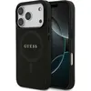 Image de Guess - Saffiano Classic Logo MagSafe (GUHMP17XPSAHMCK) - iPhone 17 Pro Max - Black (Apple iPhone 17 Pro Max), Coque pour téléphone portable, Noir
