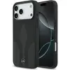 Image de Mercedes Case Leather The Move MagSafe for iPhone 17 Pro Max black (Apple iPhone 17 Pro Max), Coque pour téléphone portable, Noir