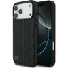 Image de Mercedes Leather Laurel Leaves MagSafe Case for iPhone 17 Pro Max Black (Apple iPhone 17 Pro Max), Coque pour téléphone portable, Noir