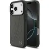 Image de Mercedes Case Leather Large Laurel Leave MagSafe for iPhone 17 Pro antracyt (Apple iPhone 17 Pro), Coque pour téléphone portable, Gris, Argent