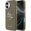 Image de Guess - Hardcase Grained Big 4G Classic Logo (GUHCP17SPG4SMCEW) - iPhone 17 - Brown (Apple iPhone 17), Coque pour téléphone portable, Marron