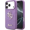 Image de Guess - Fixed Glitter Big 4G (GUHCP17LHG4SGL) - iPhone 17 Pro - Lilac (Apple iPhone 17 Pro), Coque pour téléphone portable, Violet