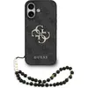 Image de Guess - Hardcase 4G Classic Logo with Strap (GUHCP17SP4GMGSK) - iPhone 17 - Black (Apple iPhone 17), Coque pour téléphone portable, Noir