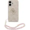 Image de Guess 4G Strap 4G Classic Logo Case pour iPhone 17 Rose (Apple iPhone 17), Coque pour téléphone portable, Pink