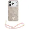 Image de Guess - Hardcase 4G with Strap Triangle Logo MagSafe (GUHMP17LP4TSDPPSP) - iPhone 17 Pro - Pink (Apple iPhone 17 Pro), Coque pour téléphone portable, Pink